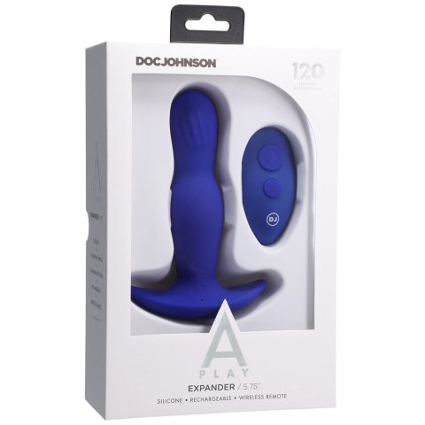 Doc Johnson - Silikonowy korek analny z pilotem zdalnego sterowania Expander Doc Johnson - Silikonowy korek analny z pilotem zdalnego sterowania Expander