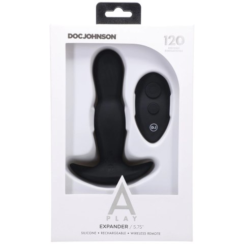 Doc Johnson - Silikonowy korek analny z pilotem zdalnego sterowania Expander Doc Johnson - Silikonowy korek analny z pilotem zdalnego sterowania Expander
