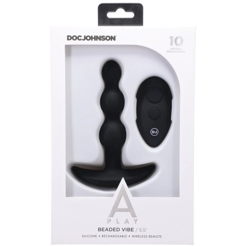 Doc Johnson - Silikonowy korek analny z pilotem zdalnego sterowania Doc Johnson - Silikonowy korek analny z pilotem zdalnego sterowania