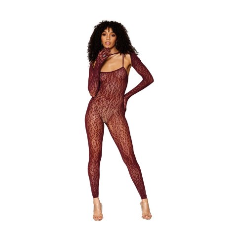 Dreamgirl - Bodystocking w panterkę - rozmiar uniwersalny Dreamgirl - Bodystocking w panterkę - rozmiar uniwersalny
