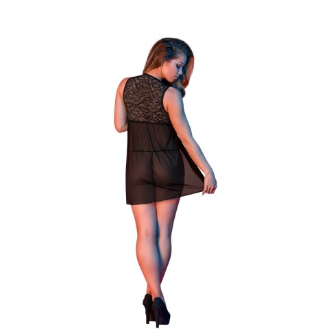Magic Silk - Babydoll z odkrytymi plecami + stringi - LXL Magic Silk - Babydoll z odkrytymi plecami + stringi - LXL