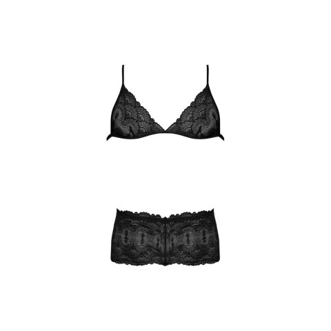 Magic Silk - Biustonosz trójkątny i komplet fig Cheeky - LXL Magic Silk - Biustonosz trójkątny i komplet fig Cheeky - LXL