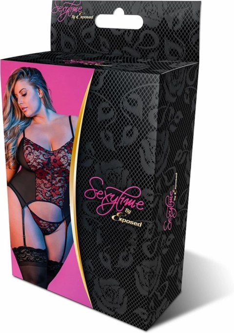 Magic Silk - Komplet Merry Widow - plus size Magic Silk - Komplet Merry Widow - plus size