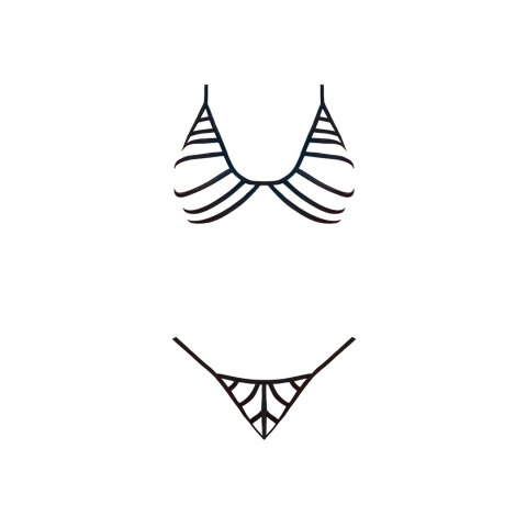 Magic Silk - Komplet biustonosz + stringi - plus size Magic Silk - Komplet biustonosz + stringi - plus size