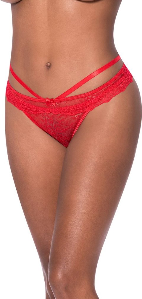 Magic Silk - Majtki na paskach z wycięciem LXL Magic Silk - Majtki na paskach z wycięciem LXL