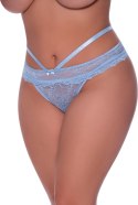 Magic Silk - Majtki na paskach z wycięciem - plus size