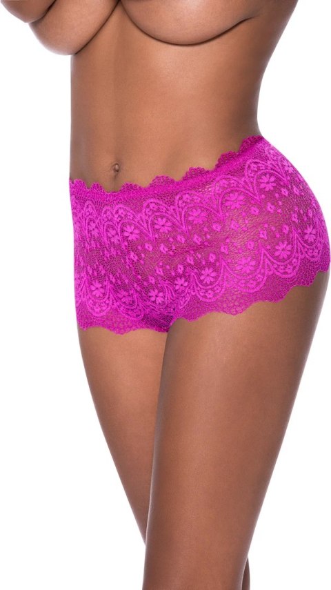 Magic Silk - Szorty z niskim stanem i rozcięciem w kroku - LXL Magic Silk - Szorty z niskim stanem i rozcięciem w kroku - LXL