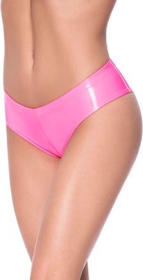Magic Silk - Szorty z niskim stanem i rozcięciem w kroku - LXL Magic Silk - Szorty z niskim stanem i rozcięciem w kroku - LXL