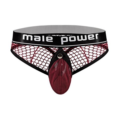 Stringi z siatki z kieszenią SM Male Power Stringi z siatki z kieszenią SM Male Power