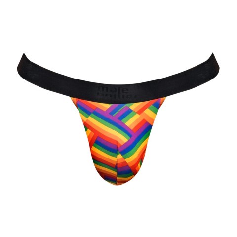 Stringi z otwartym tyłem Jock LXL pride Male Power Stringi z otwartym tyłem Jock LXL pride Male Power