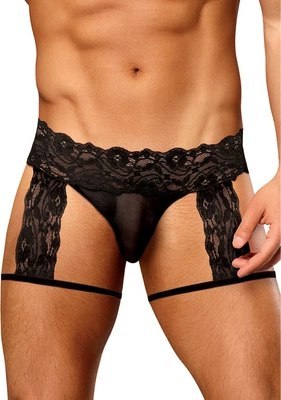 Stringi z ozdobnymi pasami LXL Male Power Stringi z ozdobnymi pasami LXL Male Power