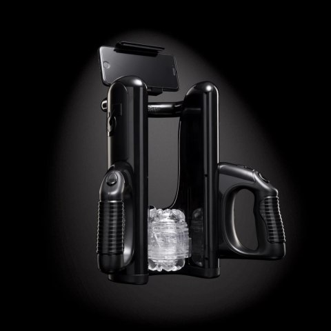 Fleshlight - Maszyna Do Masturbatorów Z Uchwytem Na Telefon Czarna Fleshlight - Maszyna Do Masturbatorów Z Uchwytem Na Telefon Czarna