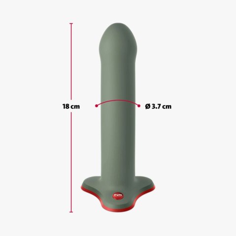 Fun Factory Magnum silikonowy model intymny 18,3 cm oliwkowy Fun Factory Magnum silikonowy model intymny 18,3 cm oliwkowy