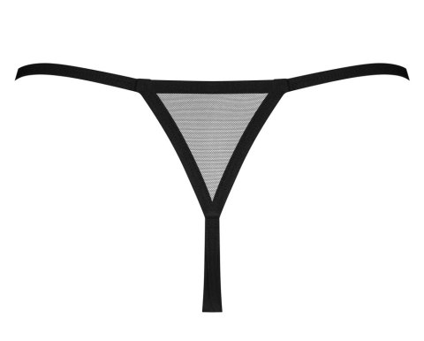 Obsessive - Seksowne Stringi Bez Krocza Z Różowym Paseczkiem Novenes XL/2XL Obsessive - Seksowne Stringi Bez Krocza Z Różowym Paseczkiem Novenes XL/2XL