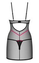Obsessive - Seksowny 2-Częściowy Komplecik Bielizny Czarny Novenes M/L