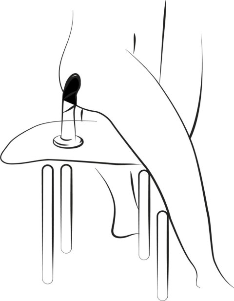 ROMP - Eleganckie Faliste Dildo Dwukolorowe Piccolo ROMP - Eleganckie Faliste Dildo Dwukolorowe Piccolo