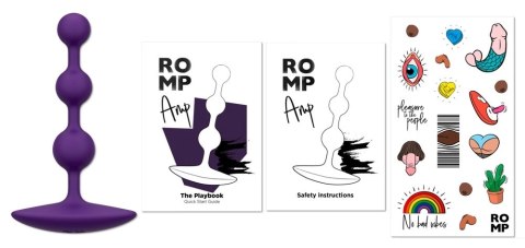 ROMP - Koraliki Analne 3 Różne Wielkości Amp ROMP - Koraliki Analne 3 Różne Wielkości Amp