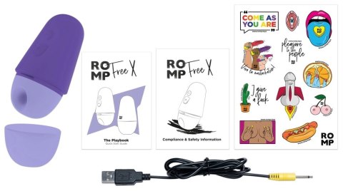 ROMP - Lekki Wibrator Z Falami Ciśnieniowymi Free X ROMP - Lekki Wibrator Z Falami Ciśnieniowymi Free X