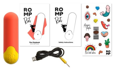 ROMP - Mini Wibrator Pocisk Dyskretny 7 cm Riot ROMP - Mini Wibrator Pocisk Dyskretny 7 cm Riot