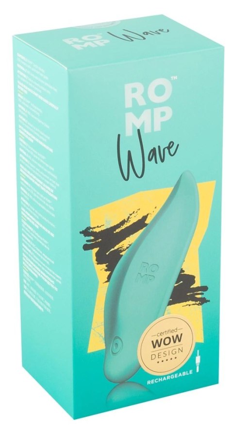 ROMP - Smukły Wibrator Łechtaczki Zielony Wave ROMP - Smukły Wibrator Łechtaczki Zielony Wave