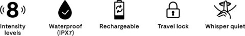 We-Vibe - Mini Stymulator Tango X Cherry Red We-Vibe - Mini Stymulator Tango X Cherry Red