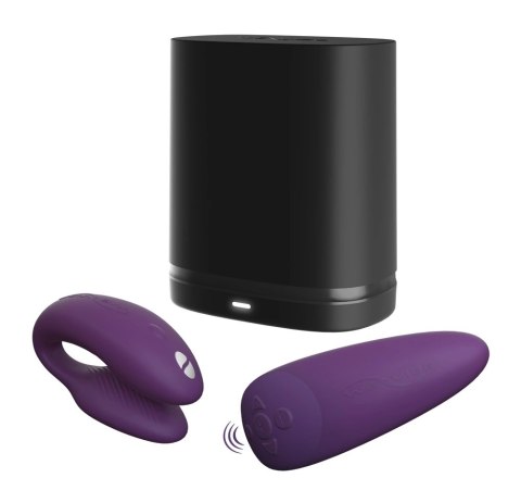 We-Vibe - Wibrator Dla Par Z Pilotem I Aplikacją Chorus by We-Vibe Purple We-Vibe - Wibrator Dla Par Z Pilotem I Aplikacją Chorus by We-Vibe Purple
