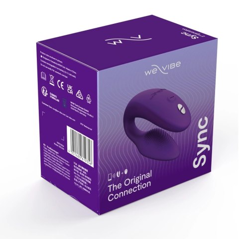 We-Vibe - Wibrator Dla Par Z Pilotem I Aplikacją Sync2 by We-Vibe Purple We-Vibe - Wibrator Dla Par Z Pilotem I Aplikacją Sync2 by We-Vibe Purple