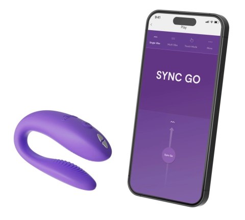 We-Vibe - Wibrator Dla Par Zdalnie Sterowany Sync Go Purple We-Vibe - Wibrator Dla Par Zdalnie Sterowany Sync Go Purple
