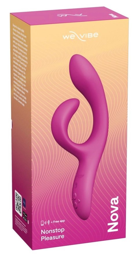 We-Vibe - Zdalnie sterowany wibrator króliczek We-Vibe Nova 2 Fuchsia We-Vibe - Zdalnie sterowany wibrator króliczek We-Vibe Nova 2 Fuchsia