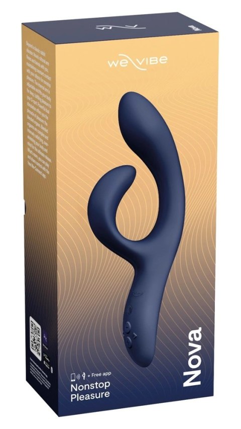 We-Vibe - Zdalnie sterowany wibrator króliczek We-Vibe Nova 2 Midnight Blu We-Vibe - Zdalnie sterowany wibrator króliczek We-Vibe Nova 2 Midnight Blu