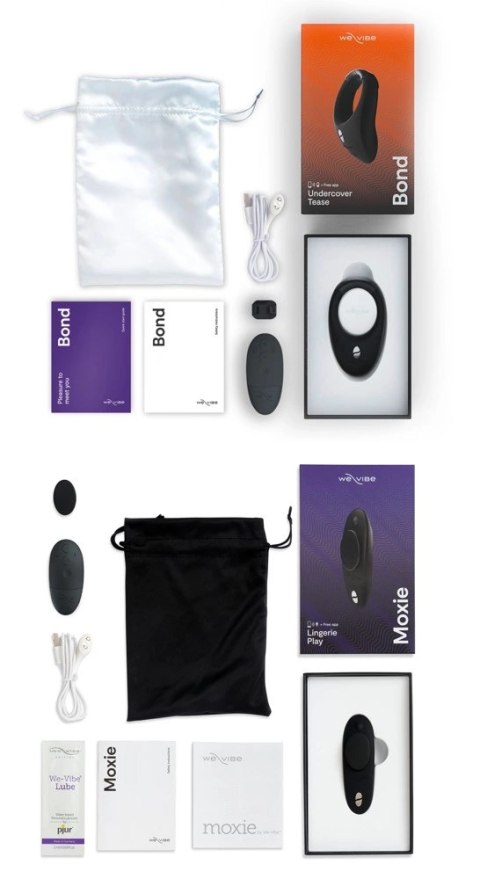 We-Vibe - Zestaw Tease Us Bond and Moxie+ We-Vibe - Zestaw Tease Us Bond and Moxie+