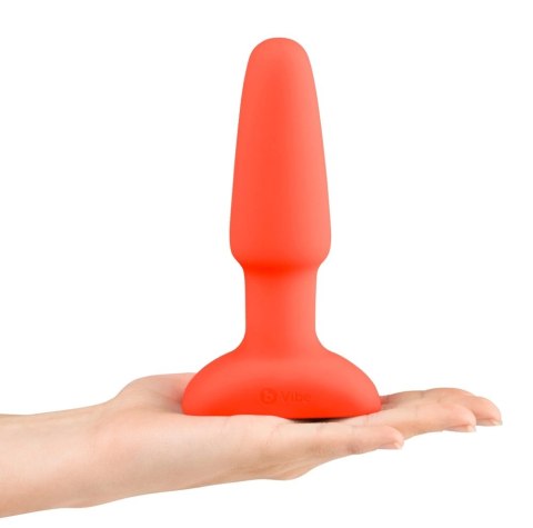 B-Vibe - Korek Analny Z Wibracjami I Pilotem Rimming 2 Pomarańczowy B-Vibe - Korek Analny Z Wibracjami I Pilotem Rimming 2 Pomarańczowy