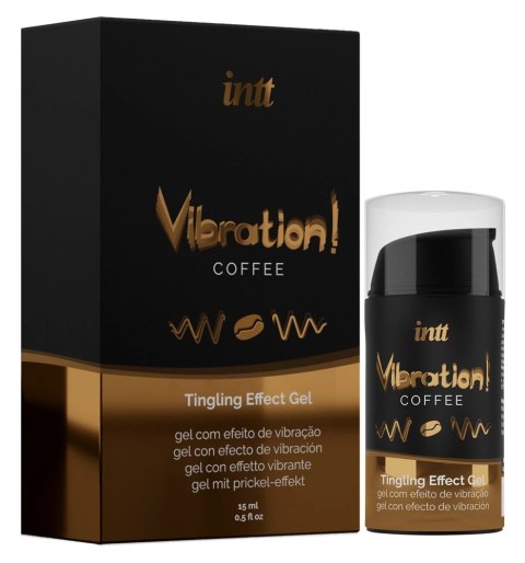 INTT - Żel Wibracyjny Z Efektem Mrowienia Kawowy 15 ml INTT - Żel Wibracyjny Z Efektem Mrowienia Kawowy 15 ml