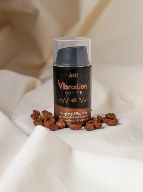 INTT - Żel Wibracyjny Z Efektem Mrowienia Kawowy 15 ml INTT - Żel Wibracyjny Z Efektem Mrowienia Kawowy 15 ml