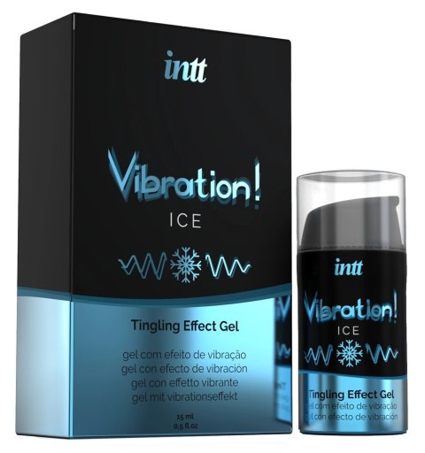 INTT - Żel Wibracyjny Z Efektem Mrowienia Lodowy 15 ml INTT - Żel Wibracyjny Z Efektem Mrowienia Lodowy 15 ml