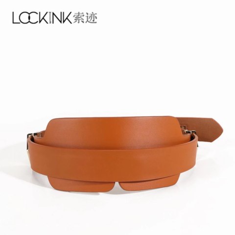 LOCKINK - Skórzana opaska z klamrami LOCKINK - Skórzana opaska z klamrami