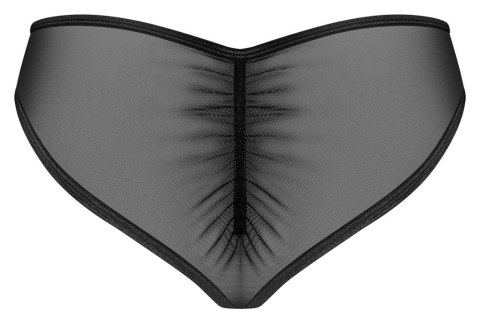 Obsessive - Seksowne Półprzezroczyste Figi Donarella Czarne M/L Obsessive - Seksowne Półprzezroczyste Figi Donarella Czarne M/L