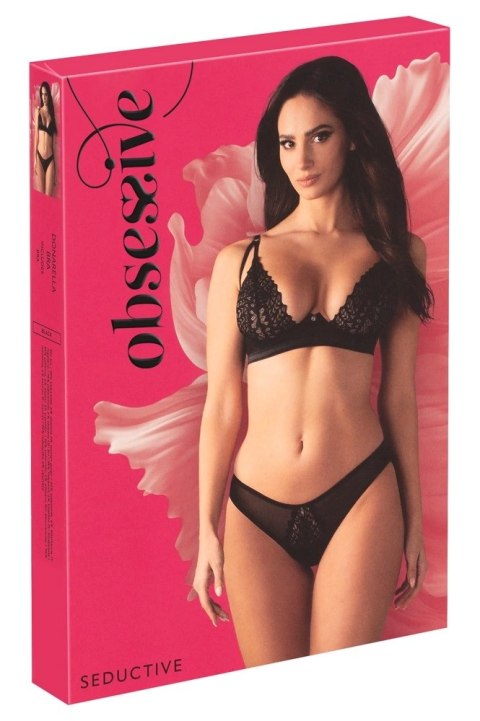 Obsessive - Seksowny Miękki Biustonosz Donarella Czarny XL/2XL Obsessive - Seksowny Miękki Biustonosz Donarella Czarny XL/2XL