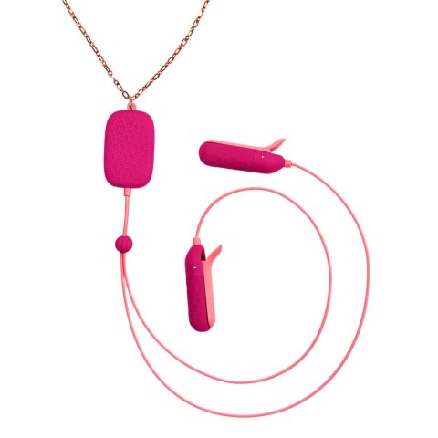 Ohmibod - Zaciski Na Sutki Wibracyjny Sterowane Aplikacją Różowe Ohmibod - Zaciski Na Sutki Wibracyjny Sterowane Aplikacją Różowe