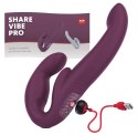 Fun Factory Share Vibe Pro Cool Violet - dwustronny model z wibracjami, silikon