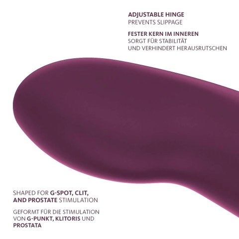Fun Factory Share Vibe Pro Cool Violet - dwustronny model z wibracjami, silikon Fun Factory Share Vibe Pro Cool Violet - dwustronny model z wibracjami, silikon