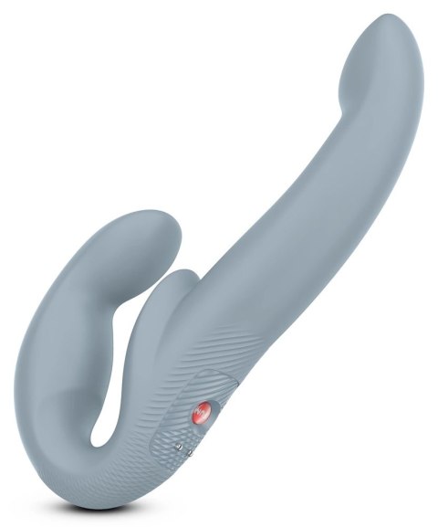 Fun Factory - Podwójne Dildo Z Wibracjami Share Vibe Pro Cool Szare Fun Factory - Podwójne Dildo Z Wibracjami Share Vibe Pro Cool Szare