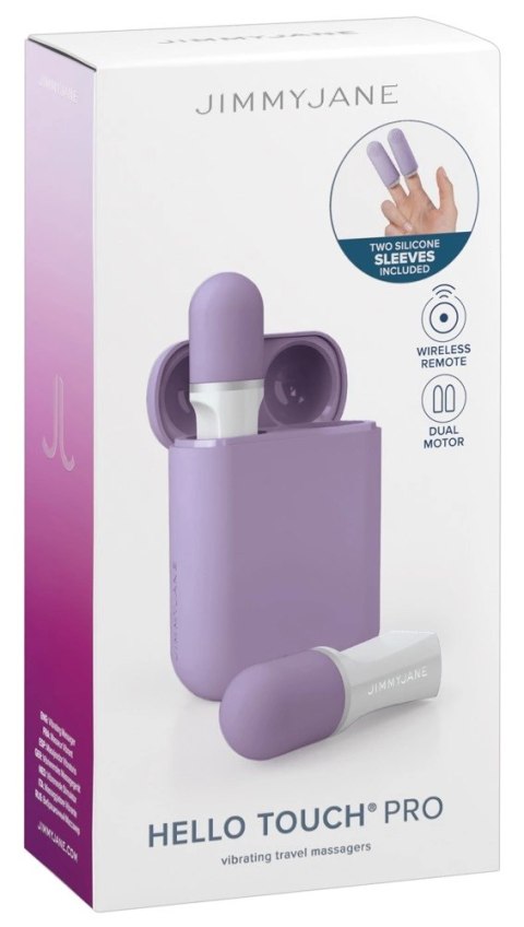 JimmyJane - Zestaw 2 Mini Wibratorów Podróżnych Hello Touch Pro JimmyJane - Zestaw 2 Mini Wibratorów Podróżnych Hello Touch Pro