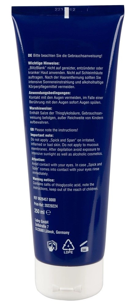 Krem do depilacji 250 ml Krem do depilacji 250 ml