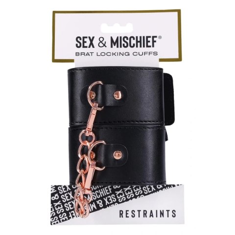 Sportsheets - Sex & Mischief Brat Kajdanki Czarne Sportsheets - Sex & Mischief Brat Kajdanki Czarne
