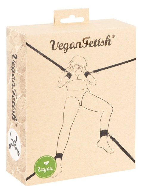 Vegan Fetish - Zestaw Bdsm Do Łóżka Pasy I Mankiety Vegan Fetish - Zestaw Bdsm Do Łóżka Pasy I Mankiety