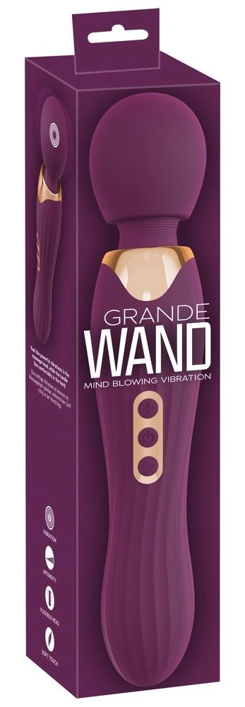 You2Toys - Duży Masażer Z Ruchomą Główka Grande Wand Fioletowy You2Toys - Duży Masażer Z Ruchomą Główka Grande Wand Fioletowy