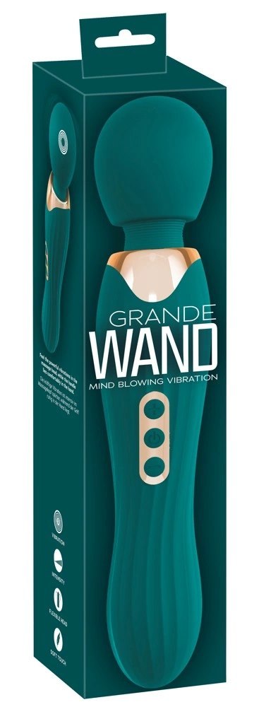 You2Toys - Duży Masażer Z Ruchomą Główka Grande Wand Zielony You2Toys - Duży Masażer Z Ruchomą Główka Grande Wand Zielony