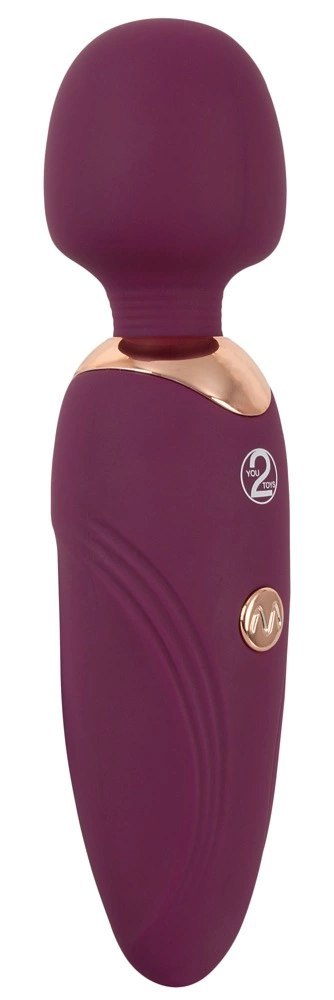 You2Toys - Mały Masażer Z Ruchomą Główka Petite Wand Fioletowy You2Toys - Mały Masażer Z Ruchomą Główka Petite Wand Fioletowy