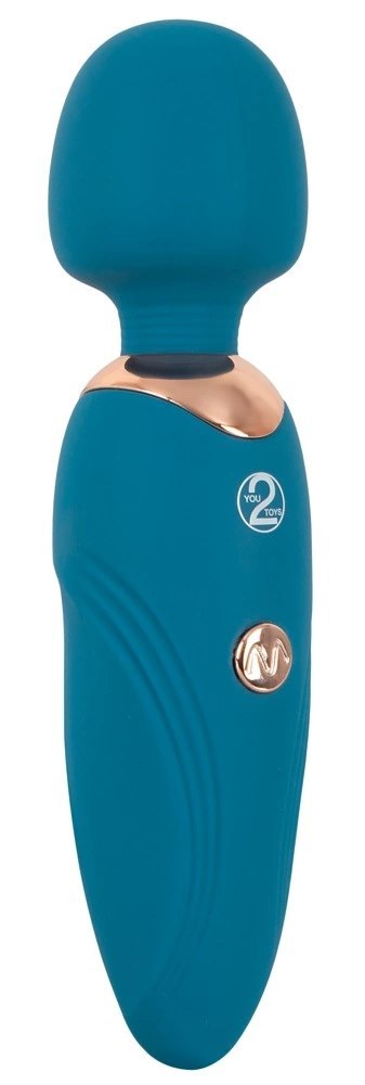 You2Toys - Mały Masażer Z Ruchomą Główka Petite Wand Niebieski You2Toys - Mały Masażer Z Ruchomą Główka Petite Wand Niebieski